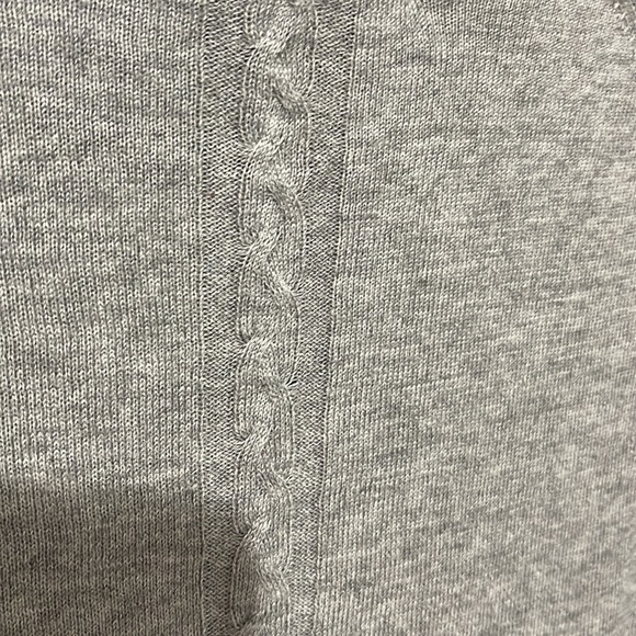 Kaisely Gray Sweater dress ( high low ) medium - Picture 3 of 5